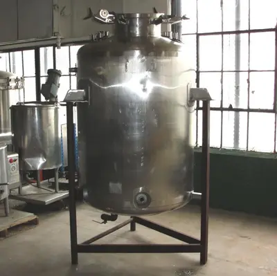 SPC6955  Reactor 250 gallon Custom Fabricating chemical reactor, 150 psi internal, 150 psi jacket