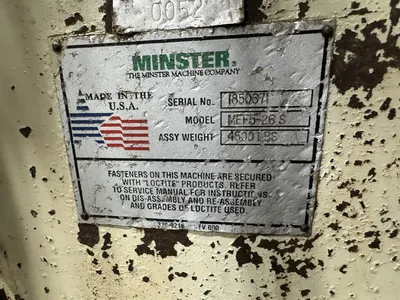 1997 MINSTER MR15-26S / MSH30-26-7 / MEF5-26 Coil Feed Lines | Rygate LLC (12)