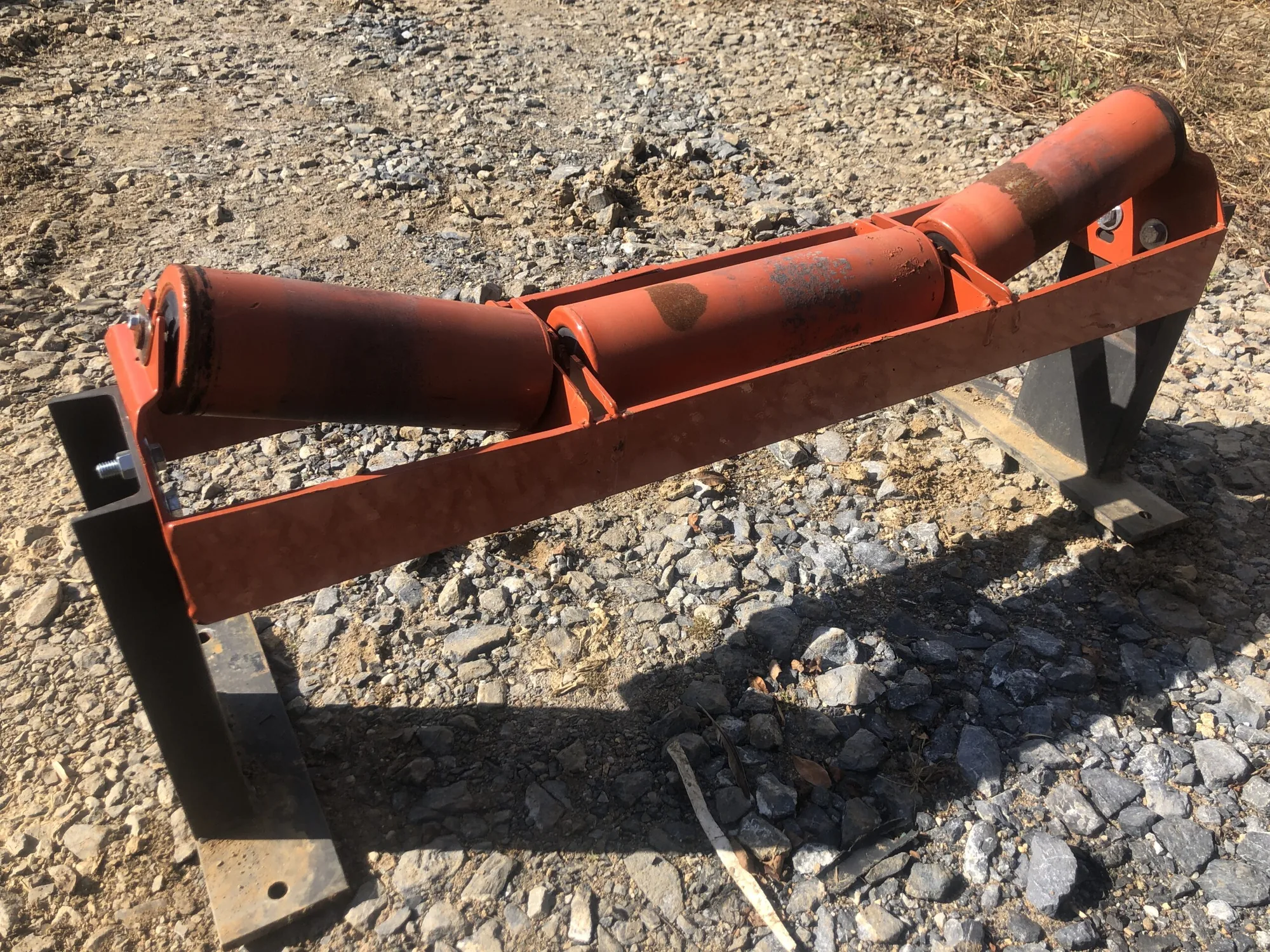 Superior Industries B4-20CM-36 Aggregate Conveyor Rollers steel idlers