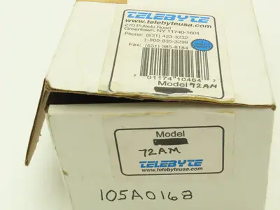 New | in-Stock TELEBYTE _UNKNOWN_ PLC Ethernet Equipment | Arrow Industrial #557126