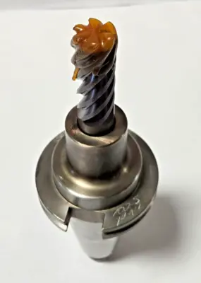 Solid Carbide End Mill 1" Shank CAT50 CNC Tool Holder Shrink Fit