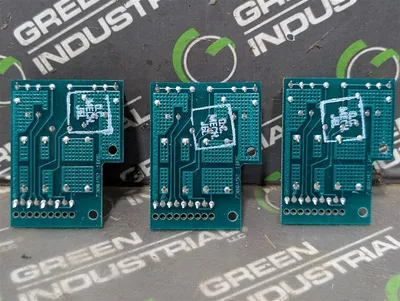 Lot of 3 Westinghouse 7380A92G01DRE I/O Module Option Board PCPR1-0 Used