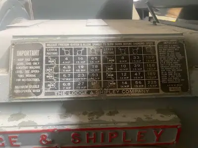 Used 1952 LODGE &AMP;AMP; SHIPLEY T 60" T Type Lathes Georgia US | The Equipment Hub #163014