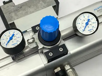 USED FESTO PRESSURE BOOSTER CONTROL VALVE 58-145PSI 184518