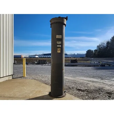 Used 24" Dia X 10'-6" Chlorine / Helium Gas Vaporizer Exchanger