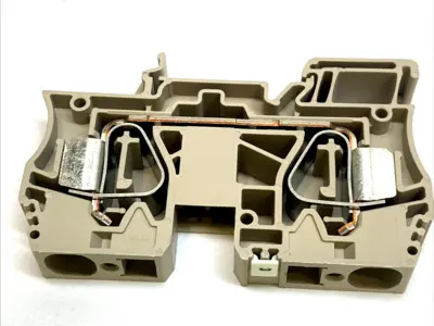 USED WEIDMÜLLER FEED‑THROUGH TERMINAL BLOCK 16MM² LOT OF 3