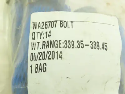 Emerson Transmission WA26707-14BR Kop-Flex Nuts & Bolts Set 14pcs 3.75" x 7/8"-9