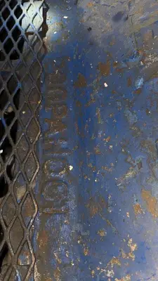 USED GARDNER DENVER PAH 4 1/2 X 8 TRIPLEX MUD PUMP
