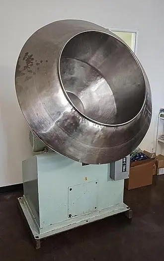 Coating Pan, 40" Diameter, Seasoning Drum, Stainless Steel #C745464