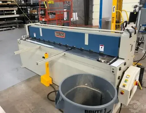 Used 2022 BAILEIGH SH-10010 Power Squaring Shears (Gauge) Arizona US | KD Machinery #395583