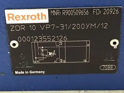 USED REXROTH 4WE10E33/CG24N9K4