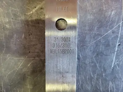 3" 300 Orifice Plate 2.500 Inlet