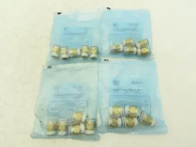 SMC KQ2H12-03S Male Connector Push Fitting 12mm Tube x 3/8"RC Brass  Lot of 20