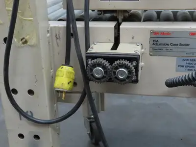 3M-Matic 12A Carton Sealer Adjustable Case Sealing System 115V Top Taper