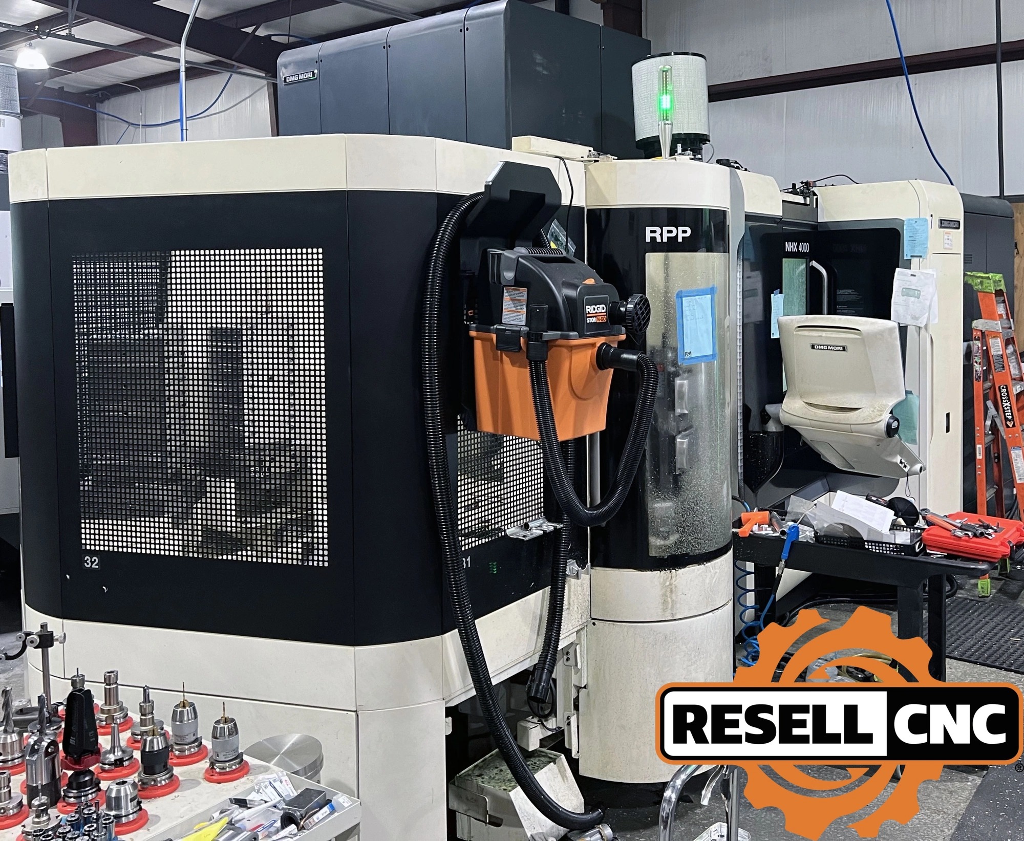 Used 2017 DMG Mori NHX4000 Horizontal Machining Centers Florida US | Resell CNC #1292044
