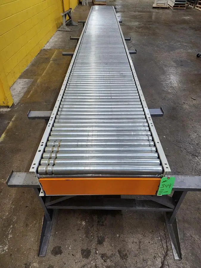 Used INTELLIGRATED LIVE ROLLER CONVEYOR - V-BELT Roller Conveyors Wisconsin US | Packer City Sales #1297820