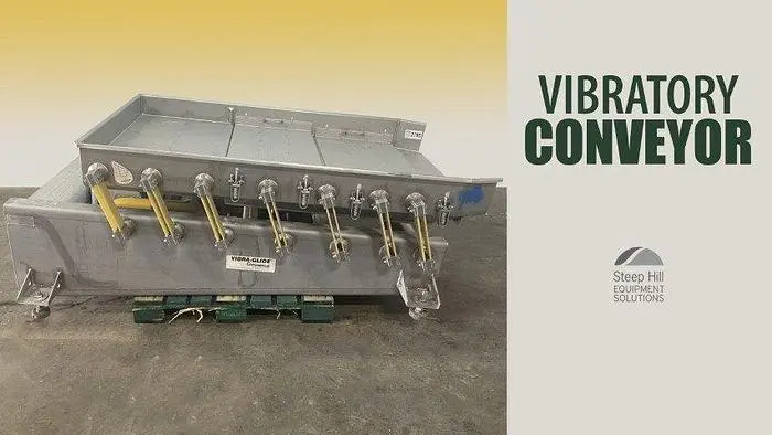 Used COMMERCIAL MANUFACTURING VIBRA-GLIDE™ Vibratory Conveyors | Steep Hill Equipment Solutions #773062