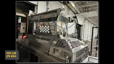 USED 2015 RHEON TWIN DIVIDERS MD.# VX212 & PUNCH ROUNDERS MD.# PR101