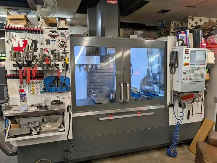 Used 2018 HAAS VF-4 Vertical Machining Centers Ohio US | Toolquip, Inc. 3 #181509