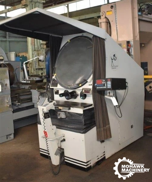 30" RANK PRECISION INDUSTRIES (RPI) #22-5000 OPTICAL COMPARATOR - SURFACE ILLUMINATION - PROFILE ILLUMINATION - 50X LENS