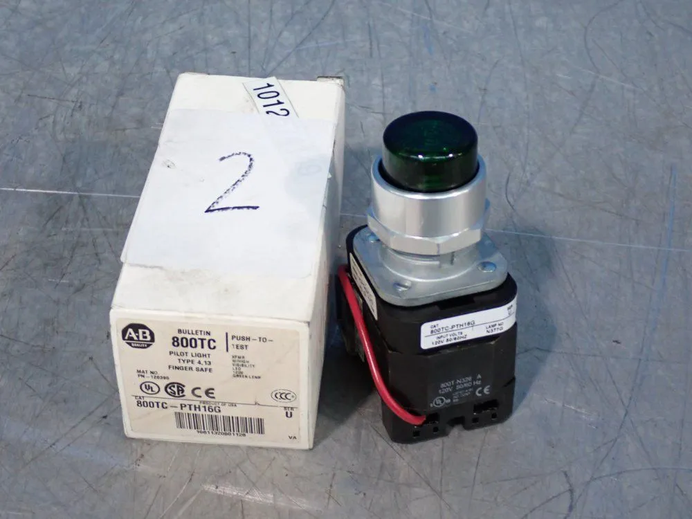 Used ALLEN BRADLEY 800TCPTH16G Relays & Switches Ohio US | HGR 24 #1085070