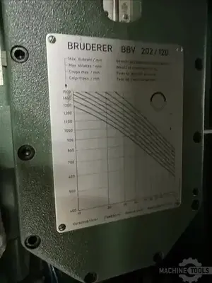 USED 1996 BRUDERER BSTA 60IIUSL