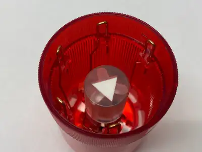 USED SIEMENS 50MM STEADY-LIGHT ELEMENT RED 12-230V AC/DC