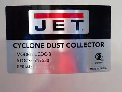 Used JET JCDC3 Dust Collectors Ohio US | HGR 24 #916430