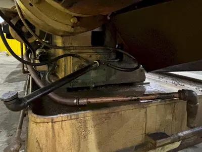 12.5" HOLLOW SPINDLE WARNER & SWASEY MODEL 4A (M-3580) SQUARE HEAD & 12' EXTENDED BED TURRET LATHE: YOBRO #24423