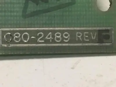 USED SCI 080-2489 REV F