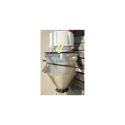 USED 24" X 16" DYNAMIC AIR STAINLESS STEEL BIN & FILTER