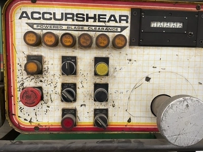 1986 ACCURSHEAR 837524 Shears, Power Squaring Shears | Gulf Coast Machinery (7)