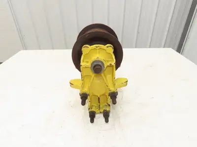 Cleveland Tramrail Underhung Bridge Crane End Truck ES Idler Head WA 5" Wheels