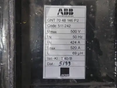 USED ABB GNT-70-48-146-P2