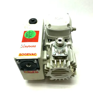 USED LEYBOLD SOGEVAC ROTARY VANE VACUUM PUMP