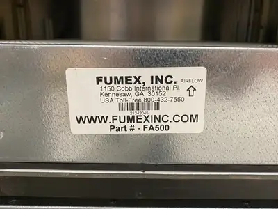USED FUMEX AIR FILTRATION FUME EXTRACTOR UNIT