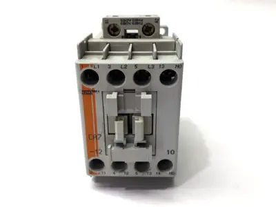 USED SPRECHER+SCHUH IEC CONTACTOR 3-POLE 12A 600VAC