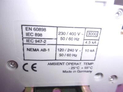 USED ABB S231B16