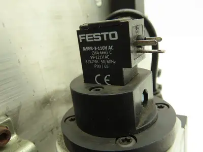 Nitra/Festo AVS-533C2-24D Pneumatic Solenoid & On/Off Valve w/Filter/Regulator