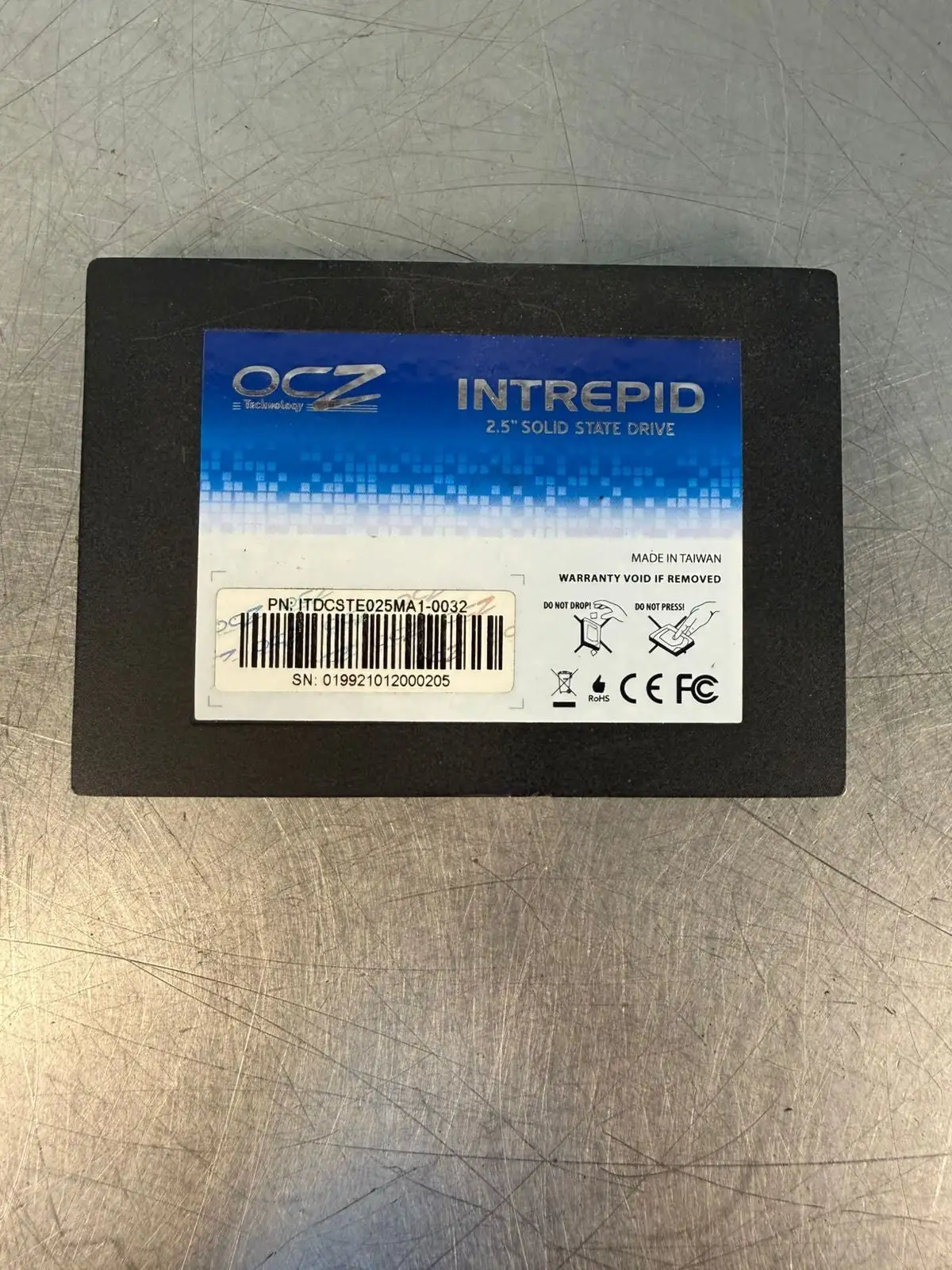 Ocz intrepid 2.5” Solid Stade Drive ITDCSTE025MA1-0032 (4.1.1)