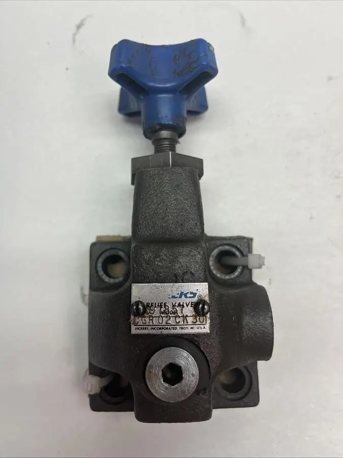 Used VICKERS CGR-02-CK-30 Pump & Valve Parts Ohio US | Surplus Asset Holdings #1241031