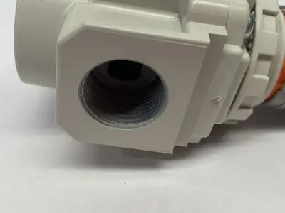USED SMC MODULAR PRESSURE REGULATOR 0.05~0.85MPA SET PRESS