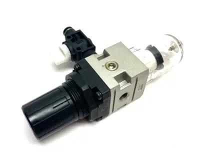 USED SMC MODULAR FILTER REGULATOR 0.05~0.85MPA SET PRESS