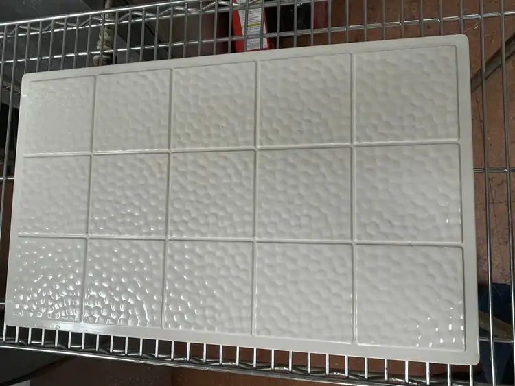 Used GET Used GET ML-160 21 1/2" x 13" Full Size White Melamine Salad Cold Bar Cover Food, Restaurant, & Bakery Parts & Accessories Illinois US | Falcon Restaurant Supply #1375694