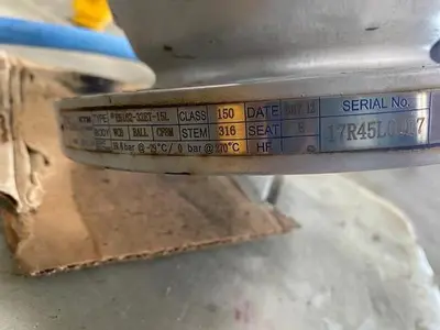 Used EMERSON EMERSON ACTUATOR WITH BALL VALVE Valves/Fittings Pennsylvania US | Global Equipment International, LLC #185888