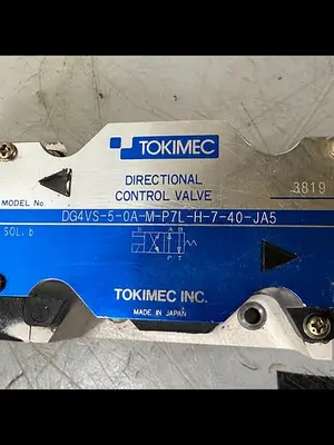 USED TOKIMEC DG4VS-5-0A-M-P7L-H-7-40-JA5