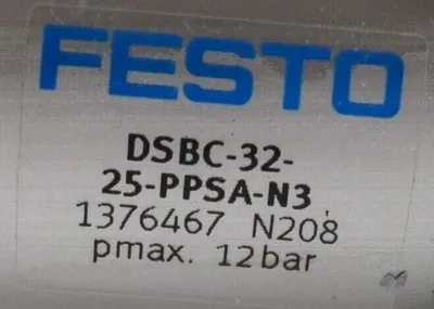 NEW FESTO DSBC-32-25-PPSA-N3 PNEUMATIC CYLINDER 1376467 DSBC3225PPSAN3