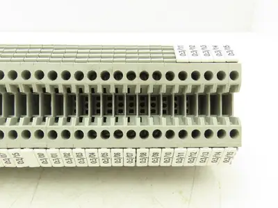 Allen Bradley 1492-J3 Terminal Block & 1492-J6 With 1 DIN Rail 800V Lot of 108