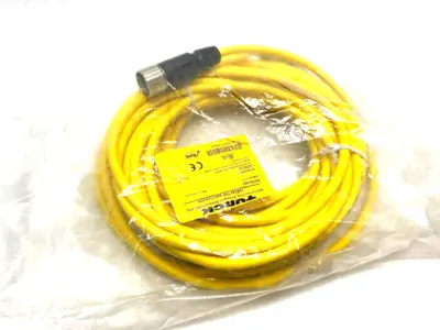 NEW TURCK MULTIFAST SINGLE ENDED CORDSET M23 19-PIN TO PIGTAIL