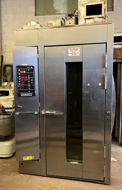 196-0006 Refurbished Hobart HBA1G Gas, Single Rack Bakery Oven